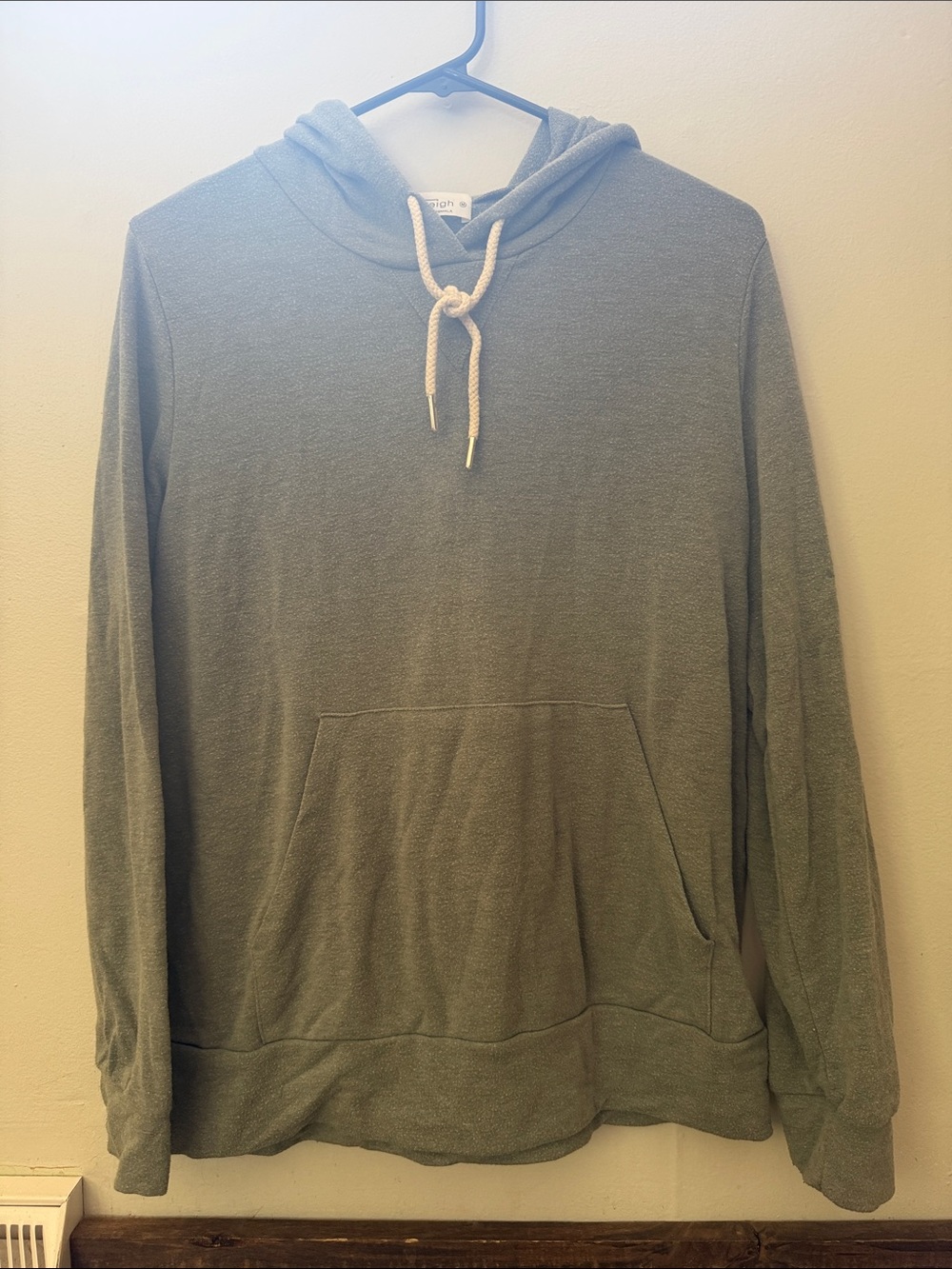 Kaileigh Olive Hooded Pullover Sweatshirt
